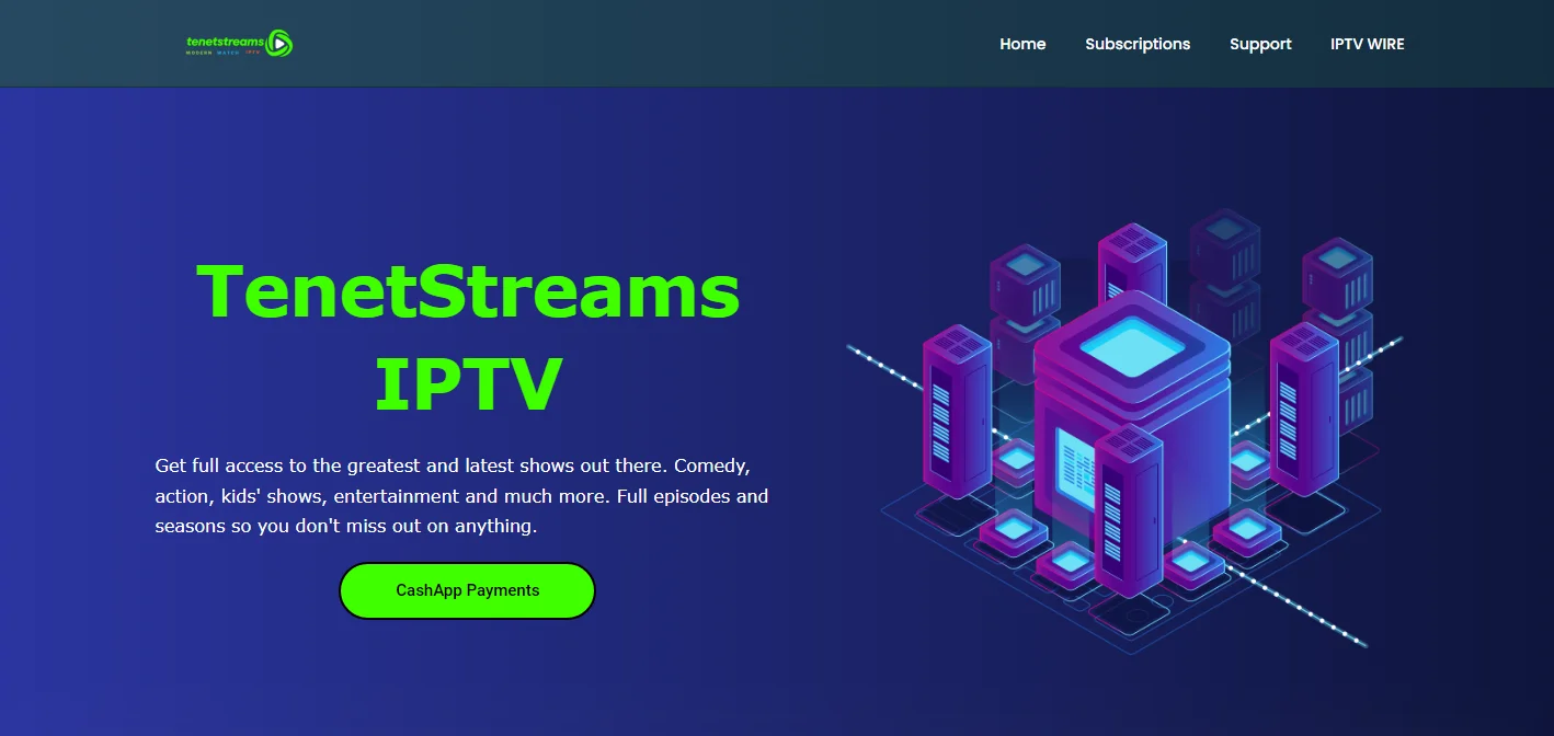 TenetStreams IPTV Review: A Not Recommended IPTV Service Provider