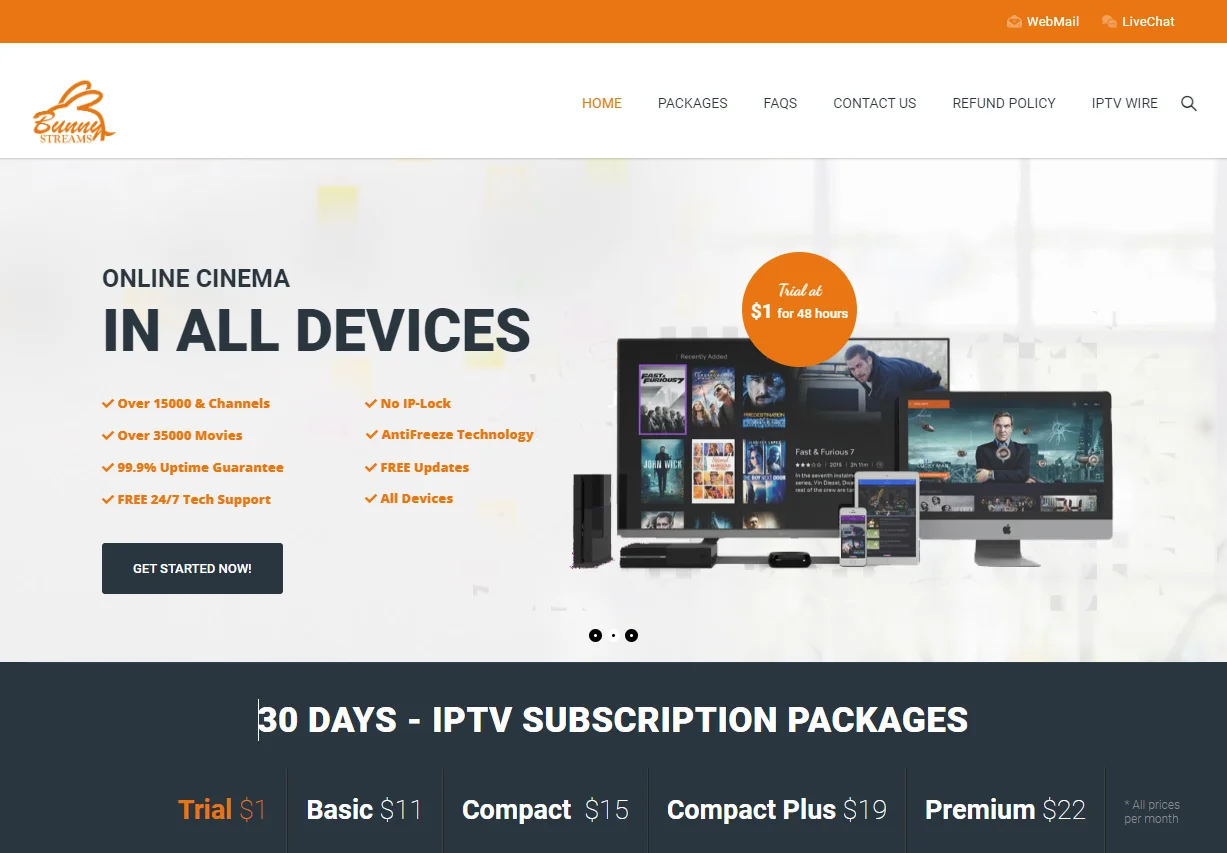 Bunnystream IPTV: A Detailed Review of Features and Benefits