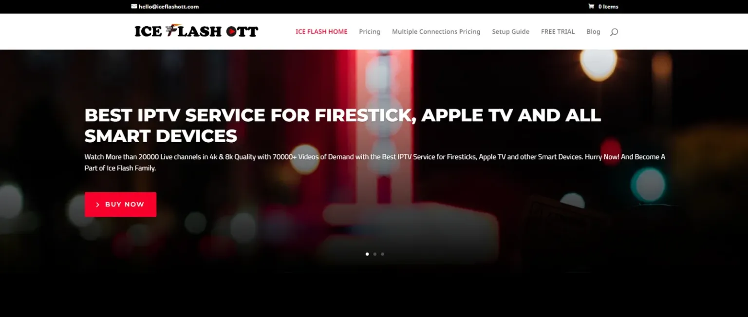 Ice Flash OTT Review: An Average IPTV Service Provider