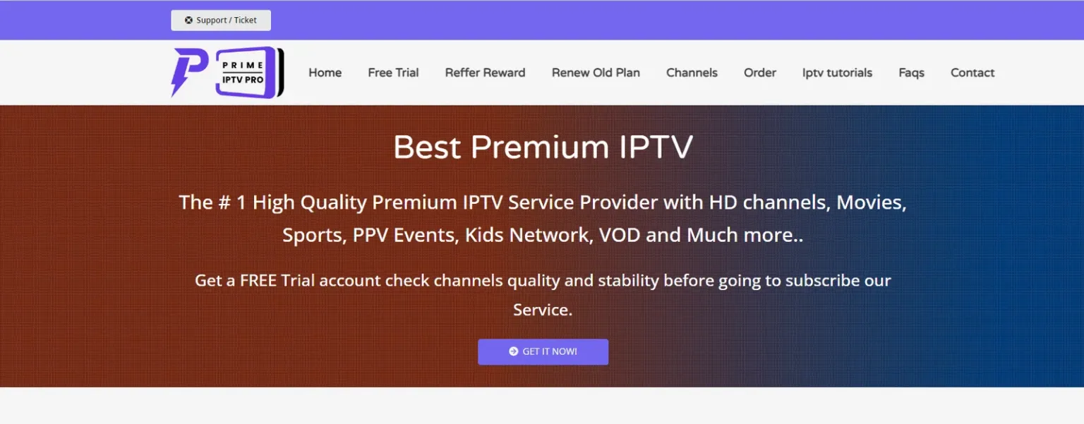 Prime IPTV Review: A Not Recommended IPTV Service Provider