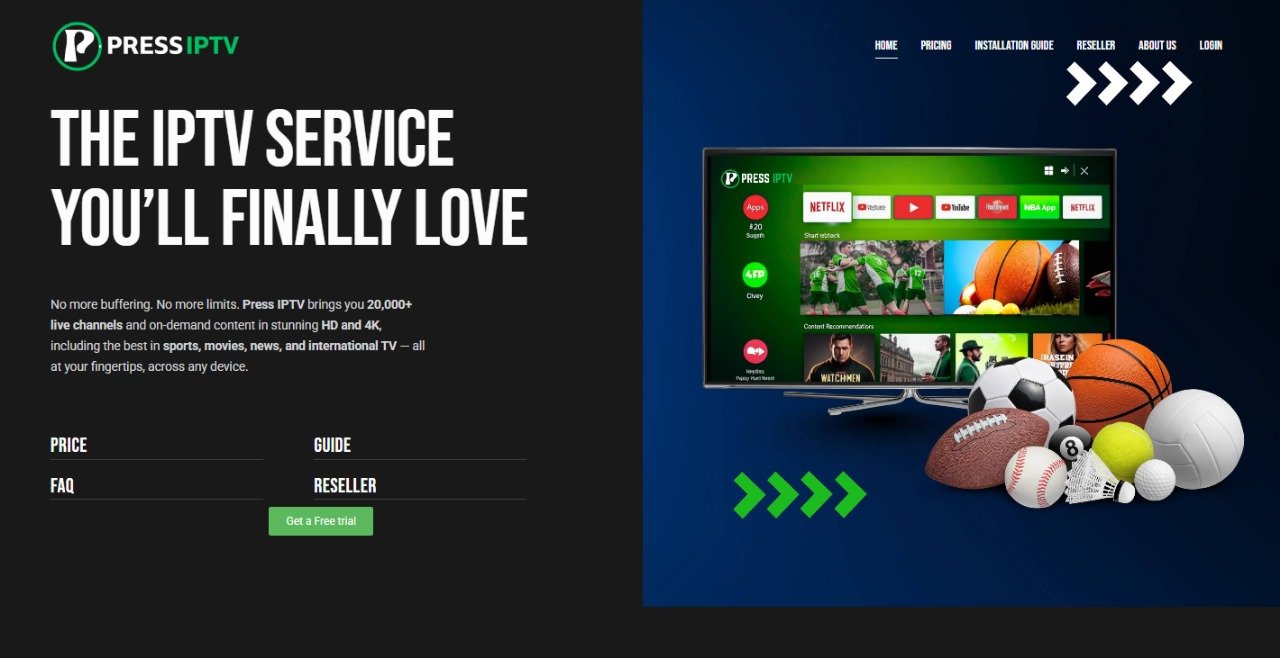 Press IPTV Review: The Best IPTV Service Provider for 2025