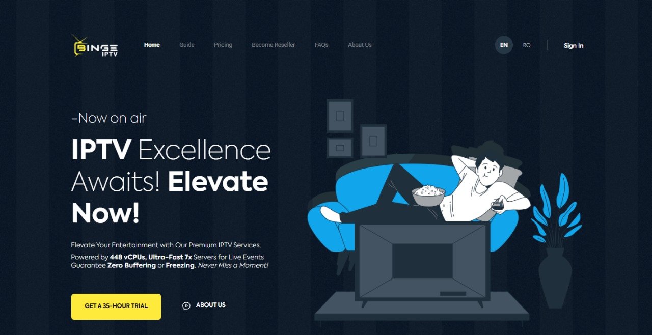 BINGE IPTV Review: The Best IPTV Service Provider for 2025